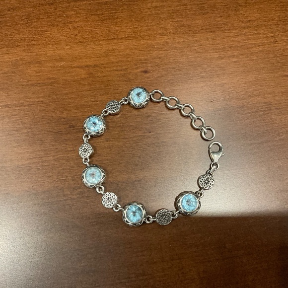 Blue Topaz Bracelet- - Picture 2 of 2